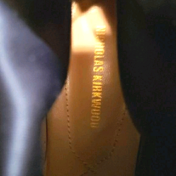 NICHOLAS KIRKWOOD BROWN FAUX SUEDE BOOTIES SZ 39 - Picture 3 of 6